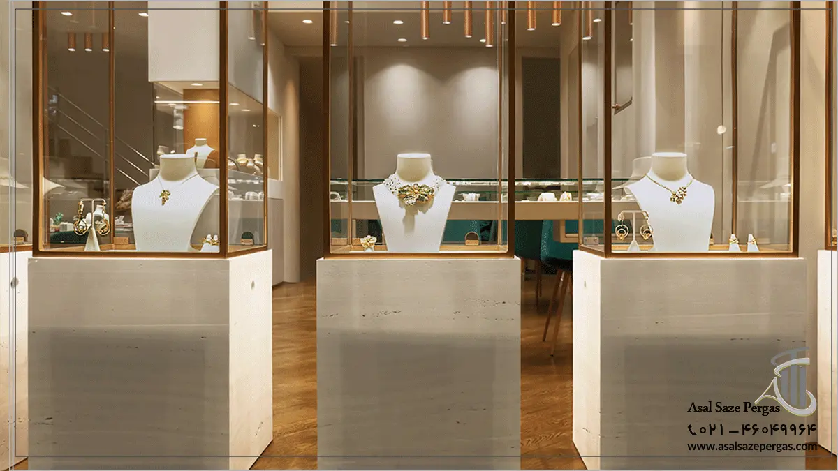 بازسازی فروشگاه جواهرات