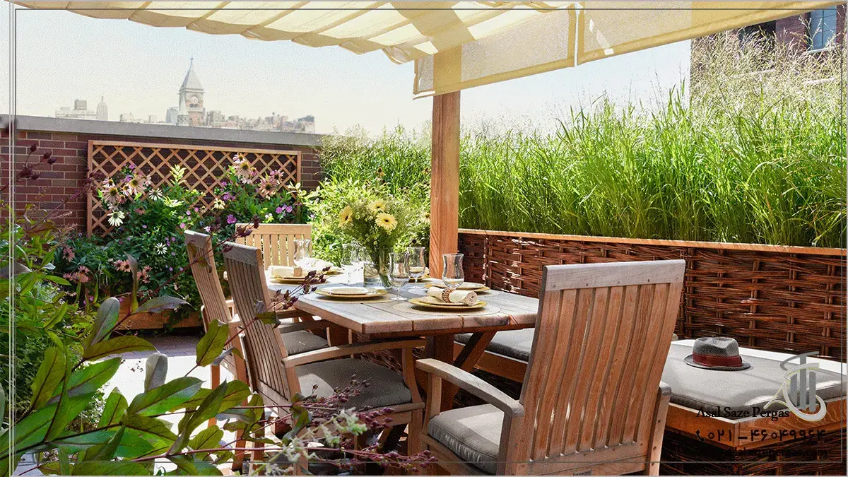 بازسازی روف گاردن