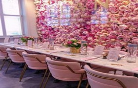 15 ایده برای دیزاین سالن زیبایی با گل