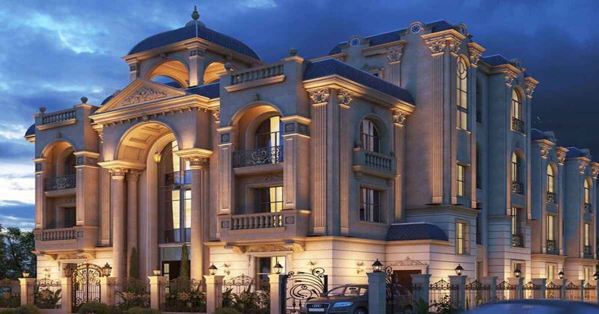 نمای رومی از انواع نمای ساختمان