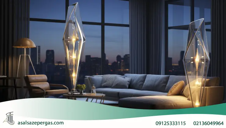 دکوراسیون مدرن پذیرایی