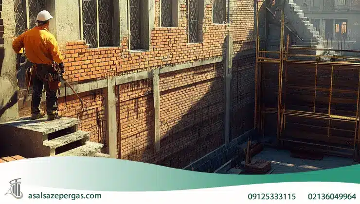 مراحل بازسازی ساختمان