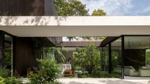 طراحی حیاط ویلا