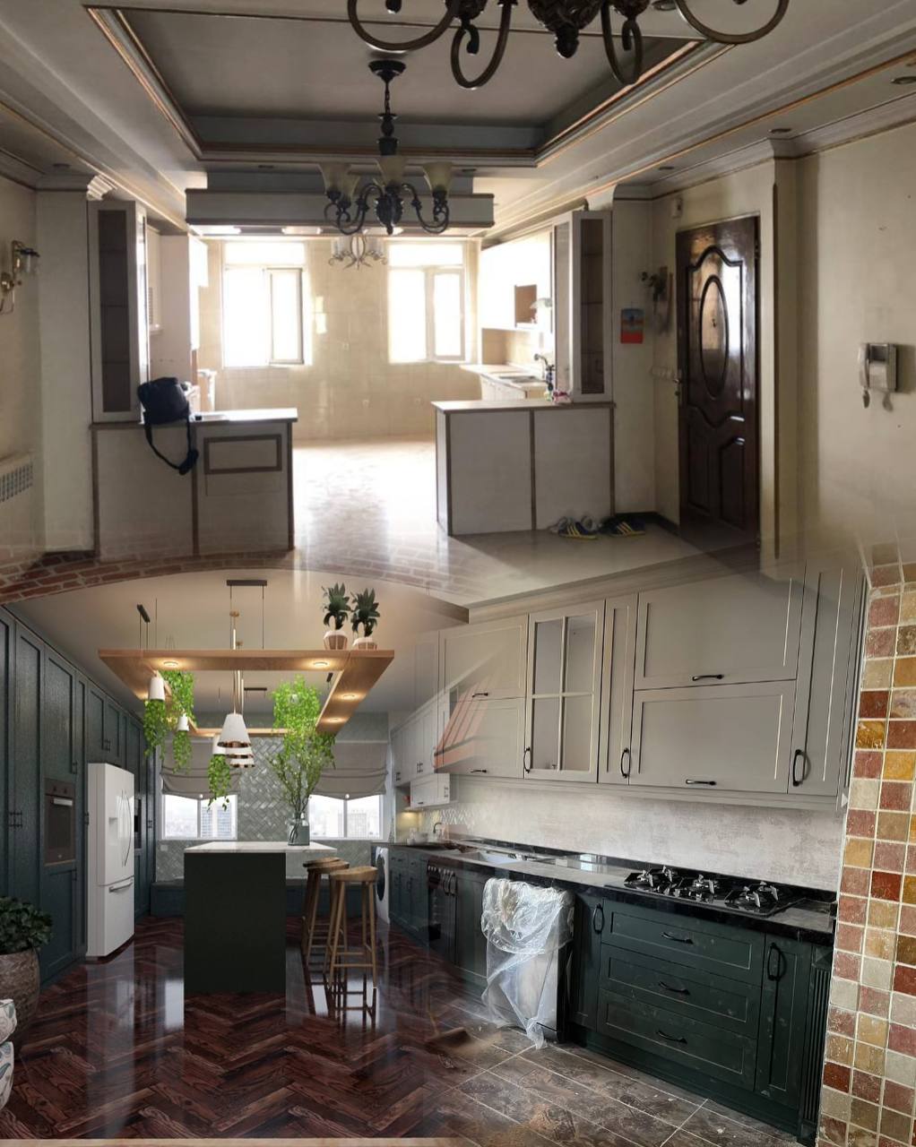 بازسازی آشپزخانه آیت الله کاشانی