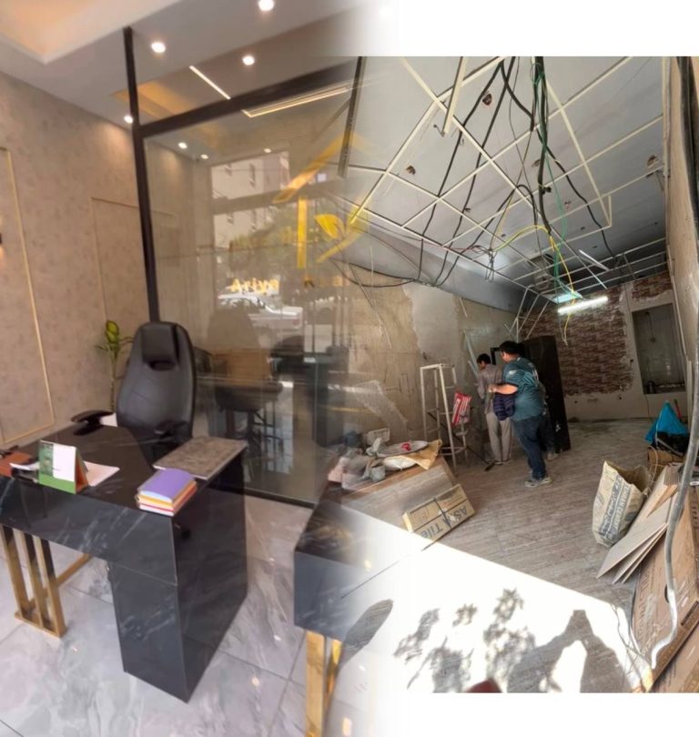 بازسازی واحد تجاری صادقیه