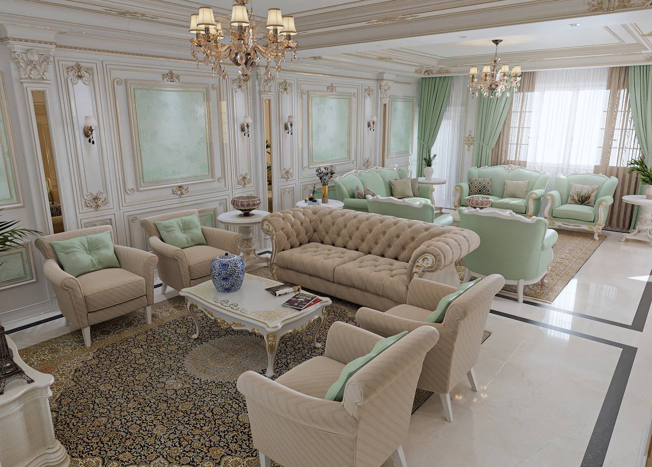 طراحی داخلی سبک کلاسیک