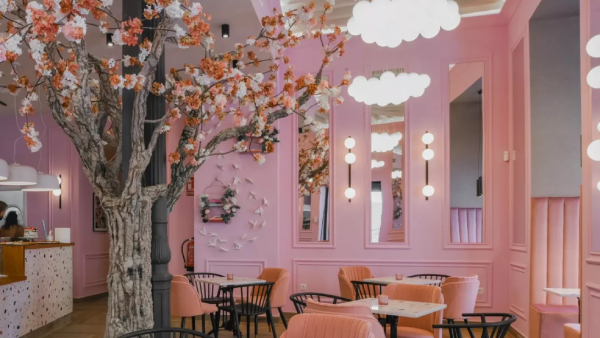 طراحی دکوراسیون داخلی کافه