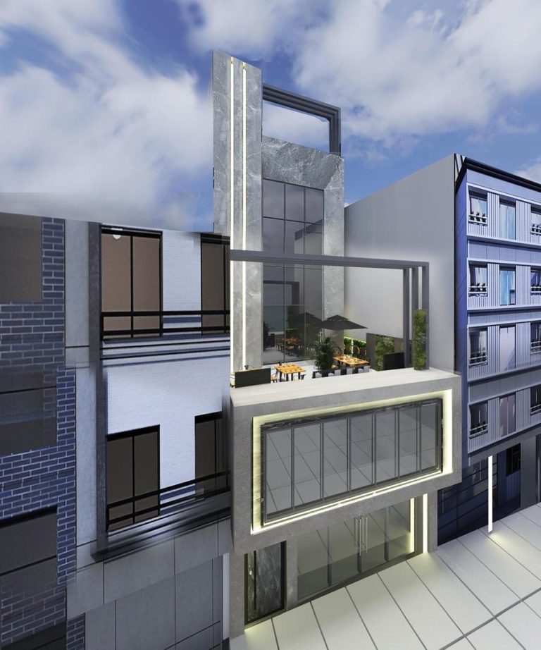 طراحی نما اداری انقلاب