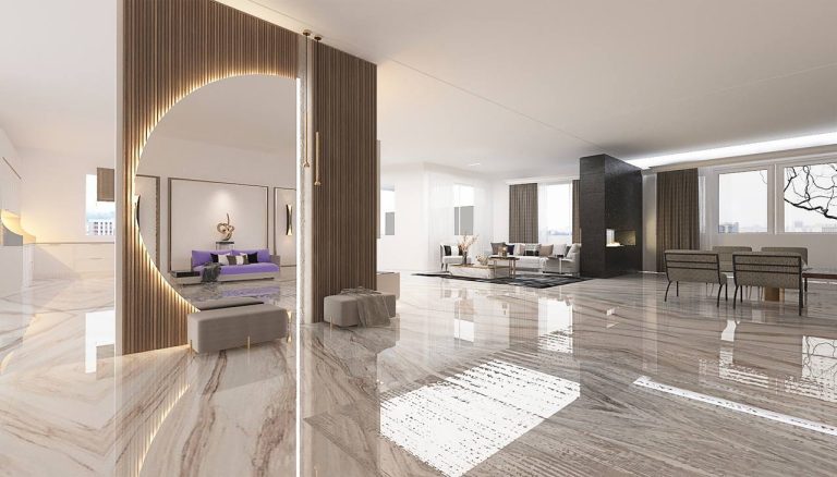 طراخی داخلی نئوکلاسیک تجریش